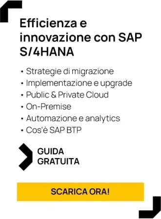 Efficienza e innovazione con SAP S4HANA